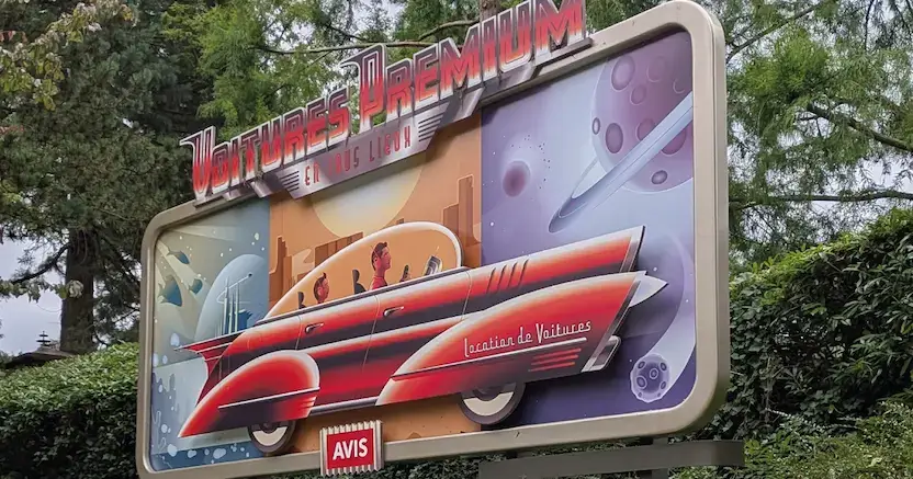 Retro travel posters at Autopia DLP