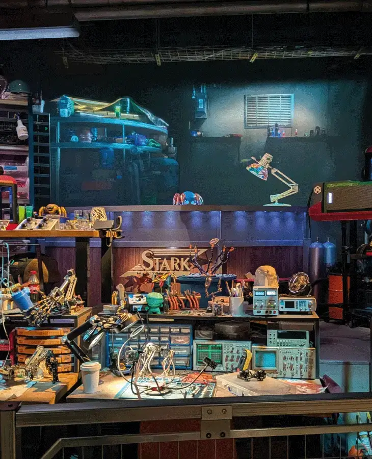 Peter Parker's bike in the Spider-Man WEB Adventure queue