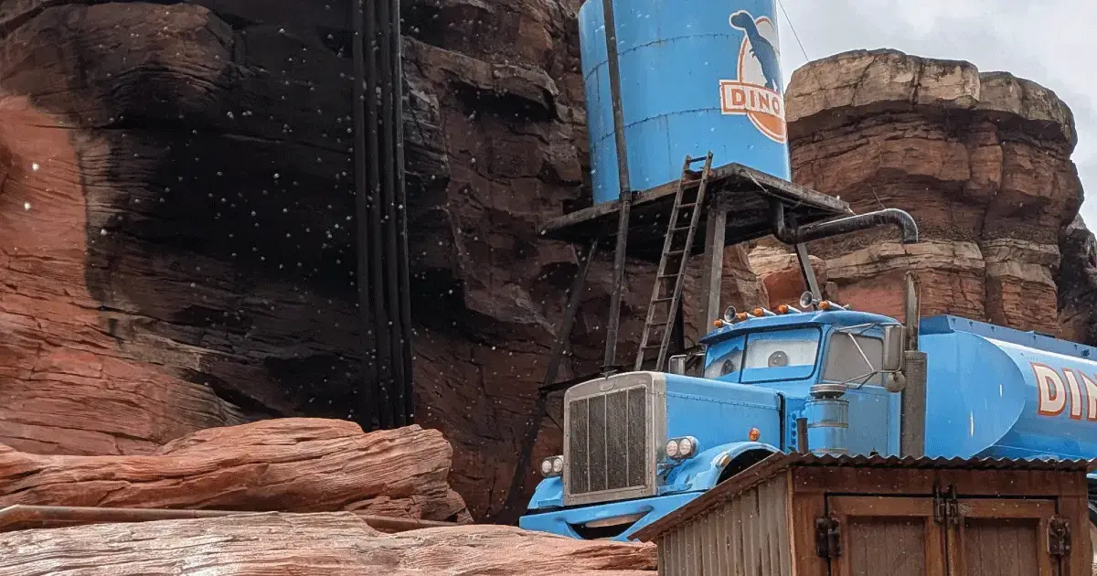 Cars Road Trip and the hidden canyon at Disneyland Paris