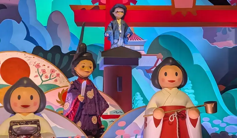 The China section of It's a Small World at Disneyland Paris