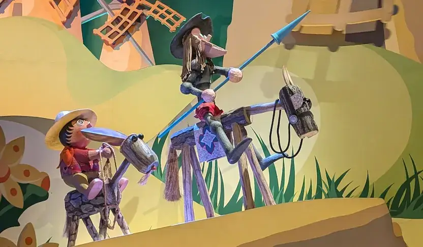 Don Quijote in It's a Small World at Disneyland Paris
