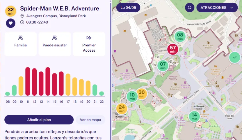 Spider-Man W.E.B. Adventure at Avengers Campus, Disneyland Paris