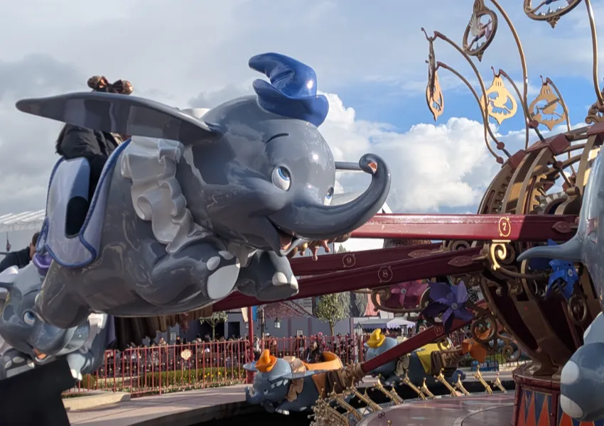 Family at Disney Adventure World, Disneyland Paris